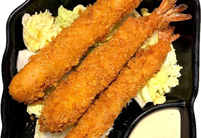 S.12 Tempura Shrimp (日式天婦羅炸蝦) (3 pcs)